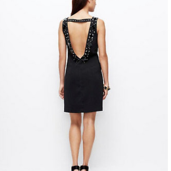 Ann Taylor Dresses & Skirts - NWT Ann Taylor Black Beaded Dress with low back